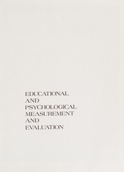 Educational and psychological measurement and evaluation /