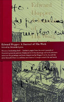 Edward Hopper : a journal of his work /
