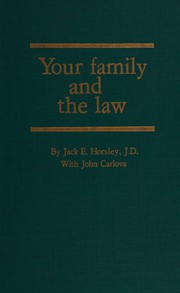 Your family and the law /