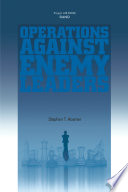 Operations against enemy leaders /
