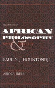 African philosophy : myth and reality /