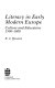 Literacy in early modern Europe : culture and education, 1500-1800 /