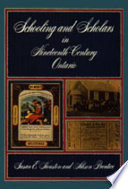 Schooling and scholars in nineteenth-century Ontario /
