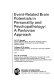 Event-related brain potentials in personality and psychopathology : a Pavlovian approach /