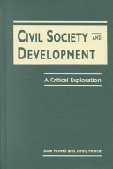 Civil society & development : a critical exploration /