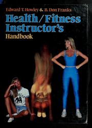Health/fitness instructor's handbook /