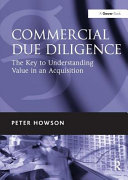 Commercial due diligence : the key to understanding value in an acquisition /