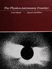 The physics-astronomy frontier /
