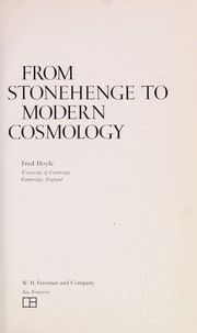 From Stonehenge to modern cosmology.
