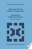 Handbook of multivalued analysis.