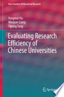 Evaluating research efficiency of Chinese universities /