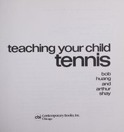 Teaching your child tennis /