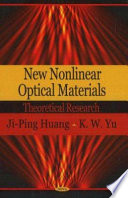 New nonlinear optical materials : theoretical research /