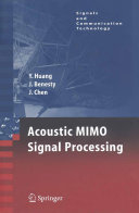 Acoustic MIMO signal processing /