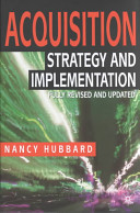Acquisition strategy and implementation /