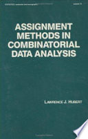 Assignment methods in combinatorial data analysis /