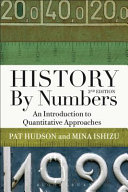 History by numbers : an introduction to quantitative approaches /