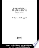 Fundamentals of biogeography /
