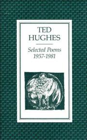 Selected poems, 1957-1981 /