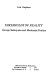 Thresholds of reality : George Santayana and modernist poetics /