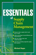 Essentials of supply chain management /