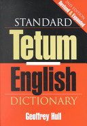 Standard Tetum-English dictionary /