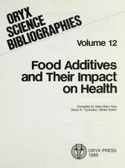 Food additives and their impact on health /