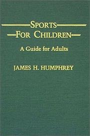 Sports for children : a guide for adults /