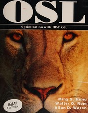 Optimization with IBM OSL /