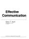 Effective communication /