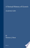 A textual history of Cicero's Academici libri /