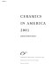 Ceramics in America 2001 /
