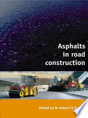 Asphalts in road construction.