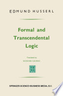 Formal and transcendental logic /