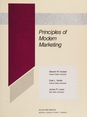 Principles of modern marketing /