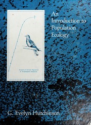 An introduction to population ecology /