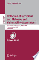 Detection of Intrusions and Malware, and Vulnerability Assessment.