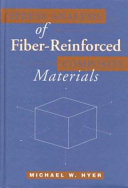 Stress analysis of fiber-reinforced composite materials /