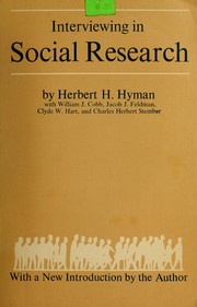 Interviewing in social research /