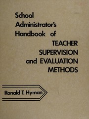School administrator's handbook of teacher supervision and evaluation methods /
