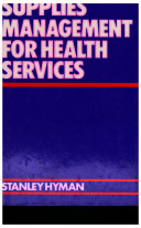 Supplies management for health services /