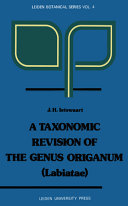 A taxonomic revision of the genus Origanum (Labiatae) /
