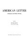 American letter : immigrant and ethnic writing /
