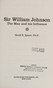 Sir William Johnson : the man and his influence /