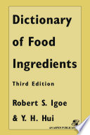 Dictionary of Food and Ingredients /
