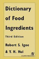 Dictionary of food ingredients /