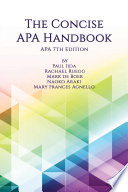 The concise APA handbook /