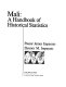 Mali, a handbook of historical statistics /