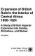 Expansion of British rule in the interior of Central Africa, 1890- 1924 : a study of British imperial expansion into Zambia, Zimbabwe, and Malawi /