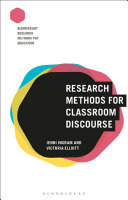 Research methods for classroom discourse /